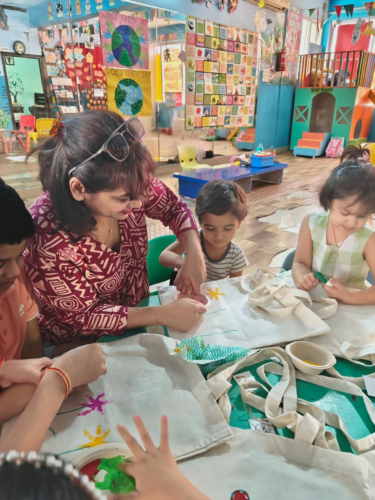 Nature Kidz Academy classroom activity
