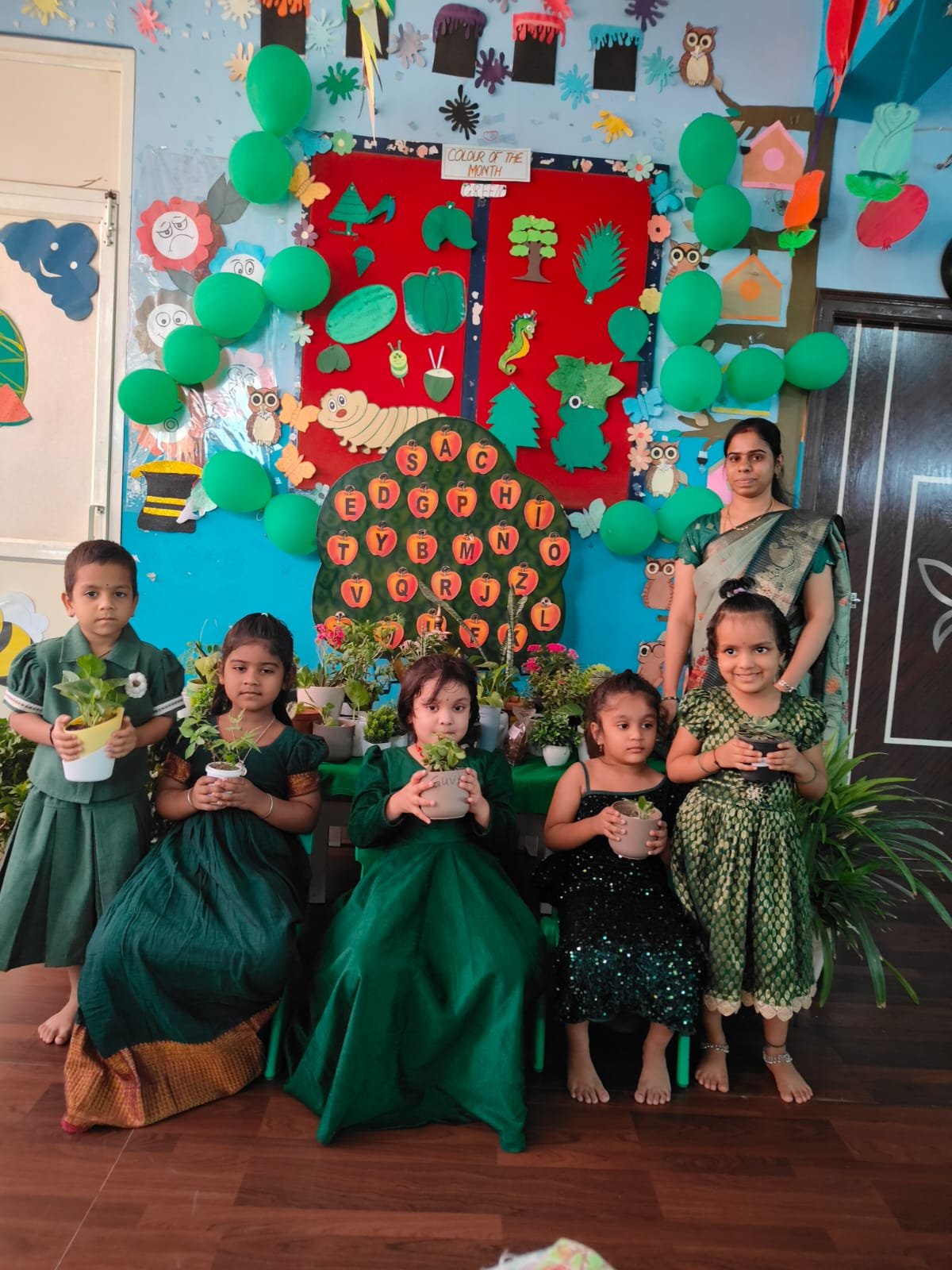 Nature Kidz Academy classroom celebration