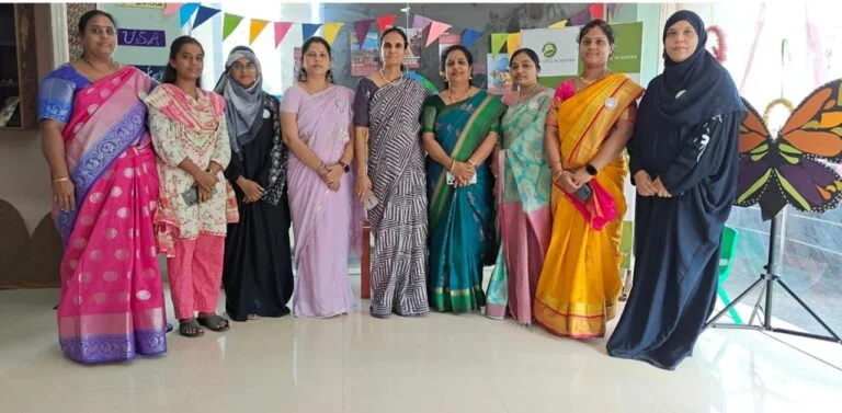Nature Kidz Academy teachers and students